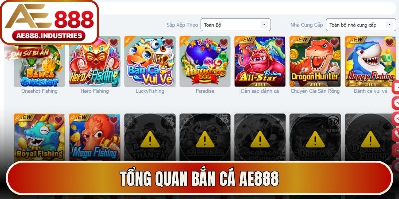 Tổng quan bắn cá AE888