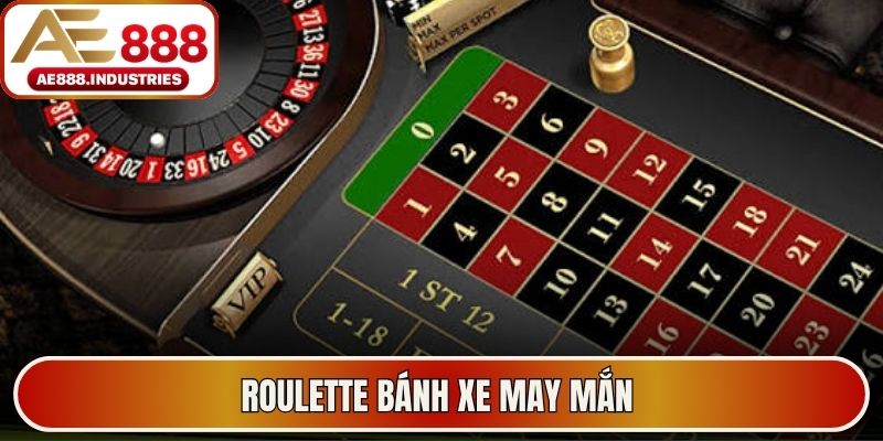 Roulette bánh xe may mắn