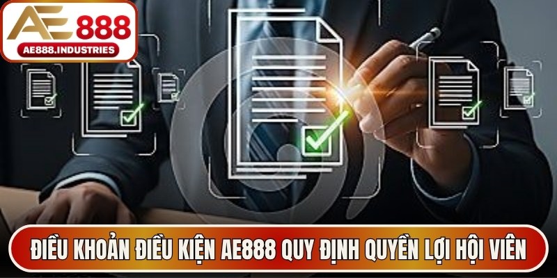 Điều khoản điều kiện AE888 quy định quyền lợi hội viên