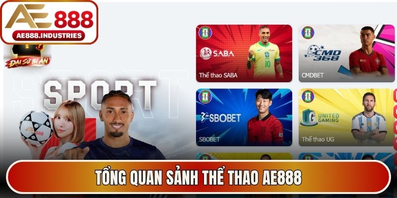 Tổng quan sảnh thể thao AE888